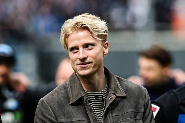 Anton Bäuerle (SC Paderborn,21) - 2. Fußball Bundesliga Saison 2025-2026 SC Paderborn vs. 1. FC Magdeburg in der Home Deluxe Arena in Paderborn - Fußball,Mann,Männer,Deutschland,12.04.2026 *** Anton Bäuerle SC Paderborn,21 2 Soccer Bundesliga Season 2025 2026 SC Paderborn vs 1 FC Magdeburg at the Home Deluxe Arena in Paderborn Soccer,Man,Men,Germany,12 04 2026