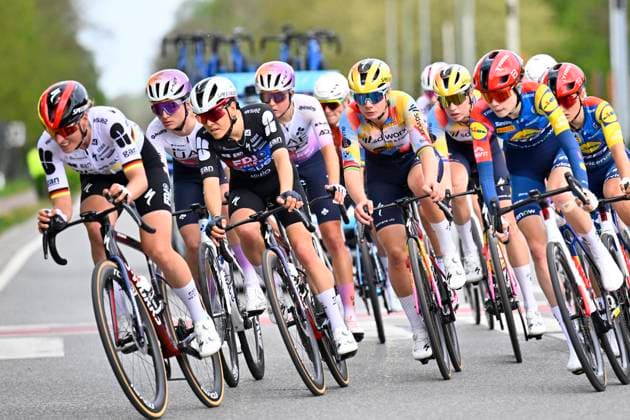 Brabantse Pijl - Fleche Brabanconne Women 2026 Cycling Race OVERIJSE, BELGIUM - APRIL 17 : Kopecky Lotte (BEL) of Team SD Worx - Protime during the 11th edition of De Brabantse Pijl - La Fleche Brabanconne Women an UCI ProSeries 1.Pro one day cycling road race for Women Elite of 125 km with start in Lennik and finish in Overijse on April 17, 2026 in Overijse, Belgium, 17 04 2026 ( Motordriver Guy De Vuyst - Overijse Belgium  Copyright: xTomasxSiskx