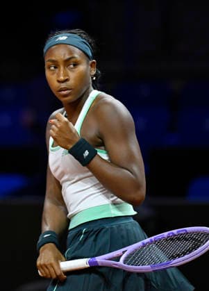 Coco Gauff USA Jubel Freude Emotion Tennis Damen Porsche Cup Porsche Tennis Grand Prix GP Stuttgart 2026 Porsche Arena 11 19 04 2026 DFL REGULATIONS PROHIBIT ANY USE OF PHOTOGRAPHS AS IMAGE SEQUENCES AND OR QUASI VIDEO Tennis Damen Porsche Cup Porsche Tennis Grand Prix GP Stuttgart 2026