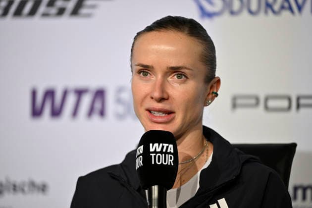 PK Press Conference Elina Svitolina Svitolina UKR Portrait Tennis Ladies Porsche Cup Porsche Tennis Grand Prix GP Stuttgart 2026 Porsche Arena 11 19 04 2026 DFL REGULATIONS PROHIBIT ANY USE OF PHOTOGRAPHS AS IMAGE SEQUENCES AND OR QUASI VIDEO Tennis Ladies Porsche Cup Porsche Tennis Grand Prix GP Stuttgart 2026