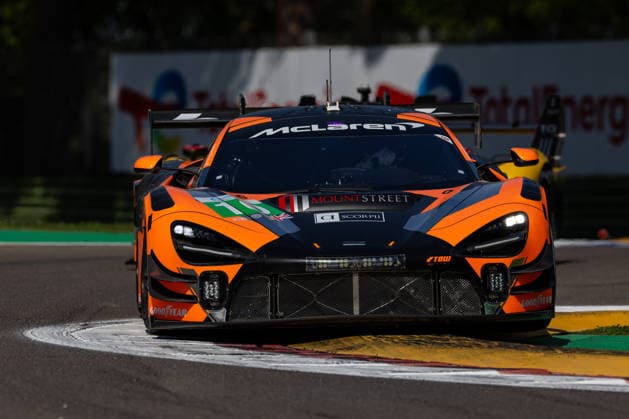 World Endurance Championship WEC - 6 Hours of Imola Antares Au (HKG), Thomas Fleming (GBR), and Marvin Kirchhofer (GER) drive the 10 McLaren 720S LMGT3 Evo for Garage 59 during the FIA World Endurance Championship 6 Hours of Imola at Autodromo Enzo e Dino Ferrari on April 17, 2026, in Imola, Italy. Imola Italy  Copyright: xDanielexPaglinox originalFilename:paglino-fiaworld260417_npYfU.jpg
