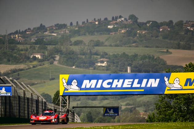 World Endurance Championship WEC - 6 Hours of Imola 51 Alessandro Pier Guidi, James Calado, and Antonio Giovinazzi of Team Ferrari AF Corse drive the Ferrari 499P Hypercar during free practice at the FIA World Endurance Championship WEC 6 Hours of Imola in Imola, Italy, on April 17, 2026. Imola Italy  Copyright: xLucaxBarsalix originalFilename:barsali-notitle260417_np2zc.jpg