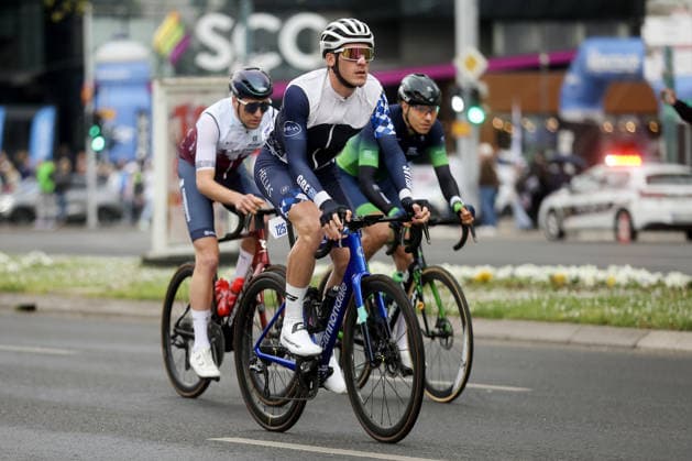 Tour of Bosnia and Herzegovina Cycling Race Begins in Sarajevo Cyclists ride during the international cycling race Tour of Bosnia and Herzegovina in Sarajevo, Bosnia and Herzegovina on April 17, 2026.  ArminxDurgut PIXSELL