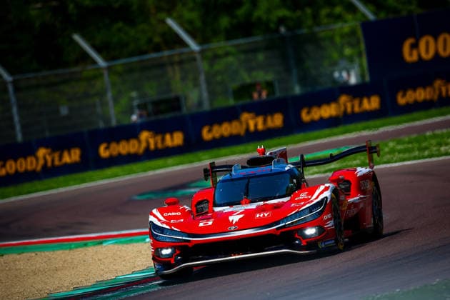 7 Kamui Kobayashi Nyck De Vries Mike Conway Toyota Racing, during the World Endurance Championship (WEC) 6H of Imola, opening race of the 2026 Season, 14-17-18-19 April 2026 Imola, Italy.  Copyright: xFedericoxBasile IPAxSportx xipa-agency.netx xx IPA_74023688 IPA_Agency_IPA74023688