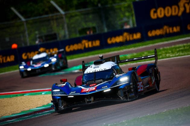 MOTORI - Endurance - WEC 6 Hours of Imola 35 Antonio Felix Da Costa Charles Milesi Ferdinand Habsburg Alpine Endurance Team, during the World Endurance Championship (WEC) 6H of Imola, opening race of the 2026 Season, 14-17-18-19 April 2026 Imola, Italy. Imola Italy  Copyright: xIPAxSport ABACAx