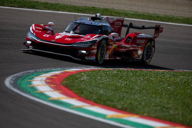 The 8 Toyota HR010 Hybrid of Toyota Gazoo racing, driven by Sebastien BUEMI (SUI), Brendon HARTLEY (NZL) and Ry? HIRAKAWA (JPN), in action during the FIA World Endurance Championship 6 Hours of Imola at Autodromo Enzo e Dino Ferrari in Imola, Italy, April 17-19, 2026. during WEC - 6 Hours of Imola, Endurance race in Imola, Italy, April 17 2026  Copyright: xDanielexPaglino IPAxSportx xipa-agency.netx xx IPA_74024079 IPA_Agency_IPA74024079