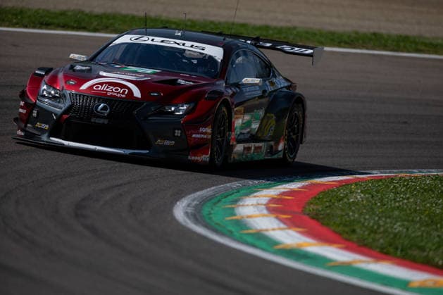 The 78 Lexus RC F LMGT3 of Akkodis ASP Team, driven by Arnold ROBIN (FRA), Finlay HUTCHISON (GBR) and Jack HAWKSWORTH (GBR), in action during the FIA World Endurance Championship 6 Hours of Imola at Autodromo Enzo e Dino Ferrari in Imola, Italy, April 17-19, 2026. during WEC - 6 Hours of Imola, Endurance race in Imola, Italy, April 17 2026  Copyright: xDanielexPaglino IPAxSportx xipa-agency.netx xx IPA_74024132 IPA_Agency_IPA74024132