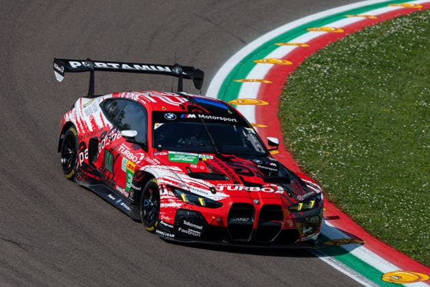 The 31 BMW M4 LMGT3 Evo of Team WRT, driven by Darren LEUNG (GBR), Sean GELAEL (IND) and Augusto FARFUS (BRA), in action during the FIA World Endurance Championship 6 Hours of Imola at Autodromo Enzo e Dino Ferrari in Imola, Italy, April 17-19, 2026. during WEC - 6 Hours of Imola, Endurance race in Imola, Italy, April 17 2026  Copyright: xDanielexPaglino IPAxSportx xipa-agency.netx xx IPA_74024164 IPA_Agency_IPA74024164