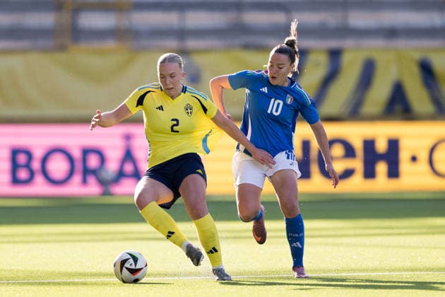 Football, Women, U19 European Championship Qualifier, Sweden - Italy
