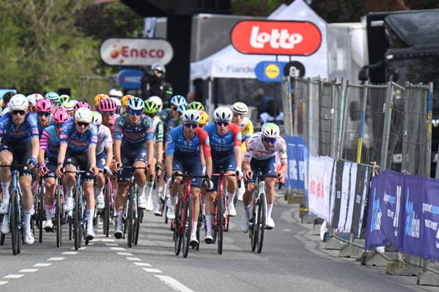 17-04-2026 Brabantse Pijl; 2026, Groupama - Fdj United; Molard, Rudy; Gregoire, Romain; Overijse; 