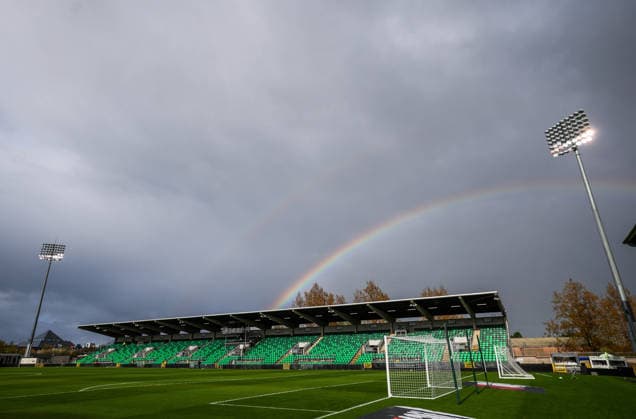SSE Airtricity League Premier Division, Tallaght Stadium, Dublin 17 4 2026 Shamrock Rovers vs Bohemians A view of Tallaght Stadium ahead of the game A view of Tallaght Stadium ahead of the game 17 4 2026  Copyright: x INPHO RyanxByrnex RB2_3683