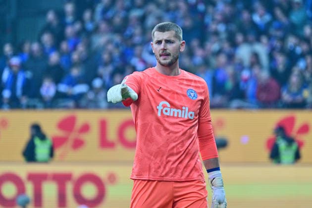 17 04 2026, Soccer, Men, 2 BL Bundesliga , Season 2025 2026, Holstein Kiel 1 FC Kaiserslautern, 30 Matchday Goalkeeper Timon Weiner Kiel, Holstein Stadion Holstein Stadion Schleswig Holstein Germany
