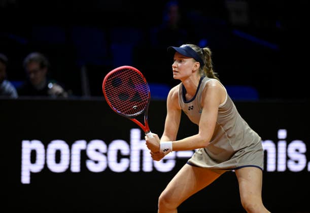 Elena Jelena Rybakina KAZ Action Tennis Ladies Porsche Cup Porsche Tennis Grand Prix GP Stuttgart 2026 Porsche Arena 11 19 04 2026 DFL REGULATIONS PROHIBIT ANY USE OF PHOTOGRAPHS AS IMAGE SEQUENCES AND OR QUASI VIDEO Tennis Ladies Porsche Cup Porsche Tennis Grand Prix GP Stuttgart 2026