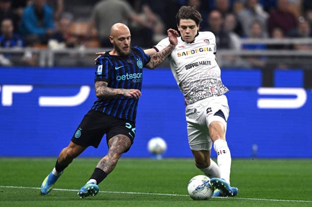 Football, Italy, Inter Milan - Cagliari Calcio
