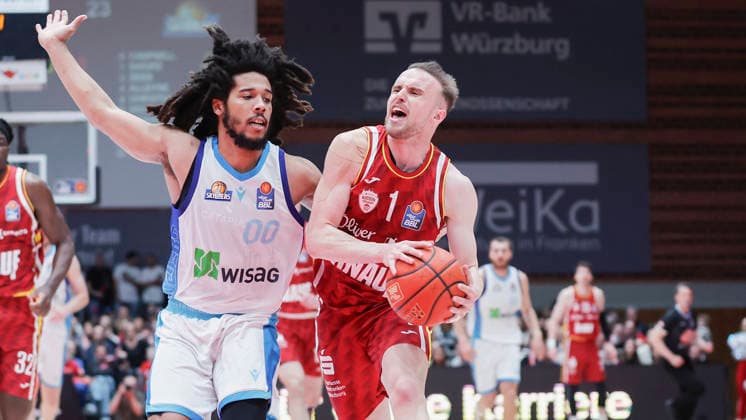 Basketball, BBL, Würzburg Baskets - Skyliners Frankfurt