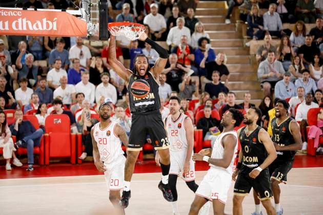 Basket Euroleague Monaco Tel Aviv PHOTOPQR NICE MATIN Dylan Meiffret ; Monaco ; 17 04 2026 ; Match d euroleague de Basketball, l AS MONACO rencontre l HAPOEL IBI TEL AVIV a domicile a la salle Gaston Medecin. ICI : 23 - Juhann Begarin Monaco France  Copyright: xPHOTOPQR NICExMATIN MAXPPPxDylanxMeiffretx 20260417NIM1626 20260417NIM1626