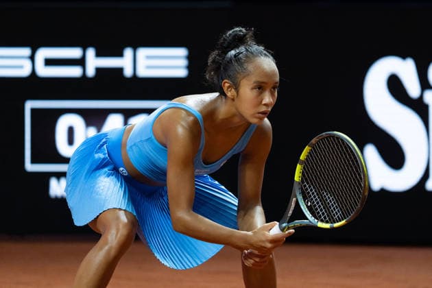Leylah Fernandez CAN in picture, GER, Elena Rybakina vs Leylah Fernandez, Tennis, ATP Tournament, WTA 500, Porsche Tennis Grand Prix, Quarterfinals, 15 04 2026, GER, Elena Rybakina vs Leylah Fernandez, Tennis, ATP Tournament, WTA 500, Porsche Tennis Grand Prix, Quarterfinals, 15 04 2026, Stuttgart Copyright: xEibner-Pressefoto EdwardxCheungx EP_ECG