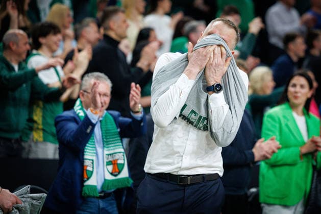 Zalgiris Kaunas and Paris Paris meet in Euroleague game in Kaunas Kaunas Kaunas Lithuania 2026 04 17, Kaunas  Copyright: xErikasxOvcarenkox