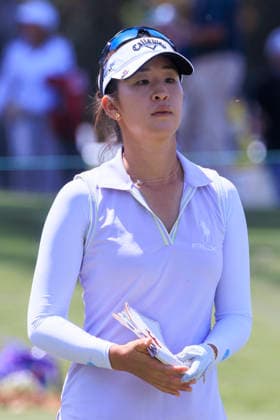 April 17, 2026, Tarzana, California, USA: Andrea Lee during Round 2 of the 2026 JM Eagle Championship Los Angeles on Friday April 17, 2026 at the Caballero Country Club in Tarzana, California. ARIANA RUIZ PI Tarzana USA - ZUMAp124 20260417_zaa_p124_037 Copyright: xArianaxRuizx