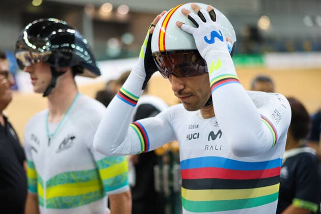 UCI Track World Cup: Hong Kong Picture by Alex Whitehead SWpix.com - 18 04 2026 - Cycling - UCI Track World Cup: Hong Kong - Hong Kong Velodrome, Tseung Kwan O, Hong Kong, China Copyright: x xSWpix.comx(t axPhotographyxHubxLtd)xAlexxWhitehead SWpix.comx SWP-3030-12756