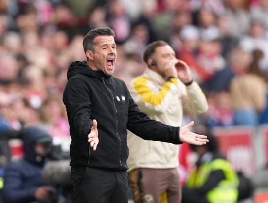 Brentford v Fulham, Premier League, Football, Gtech Community Stadium, Brentford, London, UK - 18 Apr 2026 Marco Silva manager of Fulham London Gtech Community Stadium Brentford UK, UK NEWSPAPERS OUT Copyright: xSeanxRyanx