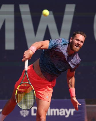 Theo Arribage, Albano Olivetti, Men Doubles, Men s Doubles Tennis BMW Open 2026 ATP 500 MTTC Iphitos Munich Bavaria Germany April 18, 2026 Copyright: xJuergenxHasenkopfx