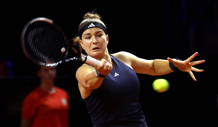 18 04 2026, Germany, Stuttgart, Tennis Porsche Tennis Grand Prix, Karolina Muchova CZE