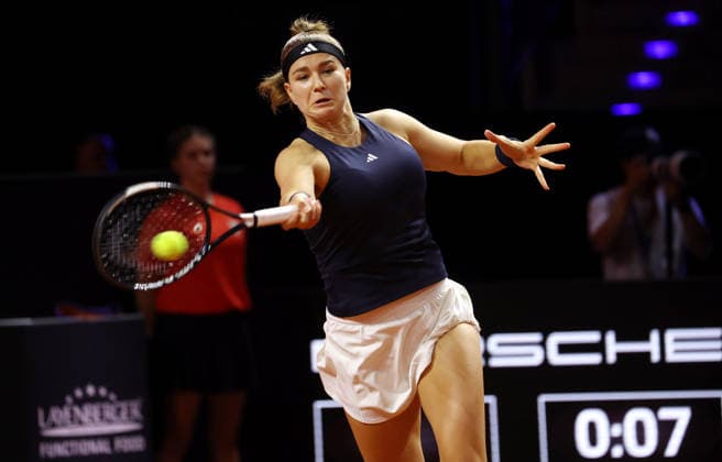 18 04 2026, Germany, Stuttgart, Tennis Porsche Tennis Grand Prix, Karolina Muchova CZE
