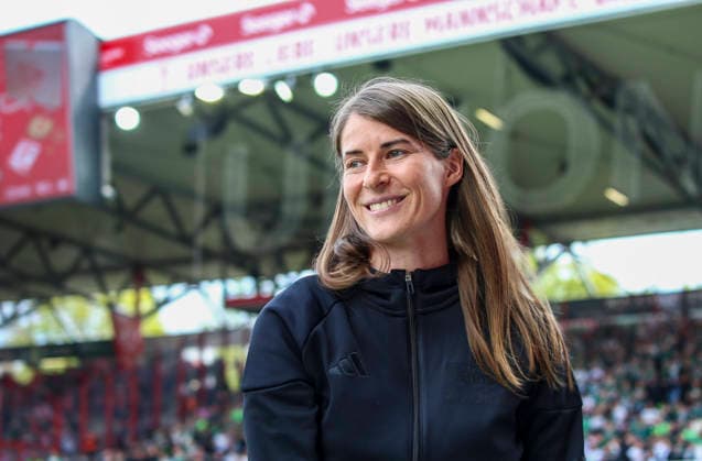 Germany Bundesliga 2025 2026, Matchday 30 1 FC Union Berlin vs VfL Wolfsburg An der Alten Försterei Berlin Portrait photo, portrait, single shot, portrait Marie Louise Eta Coach 1 FC Union Berlin Berlin Copyright: xAymanxAlahmedx