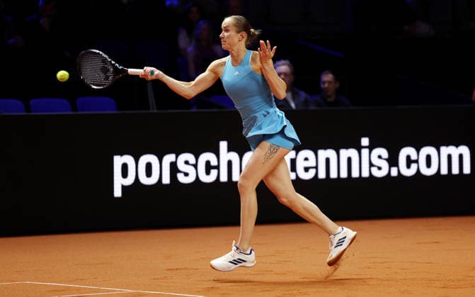 18 04 2026, Germany, Stuttgart, Tennis Porsche Tennis Grand Prix, Elina Svitolina UKR