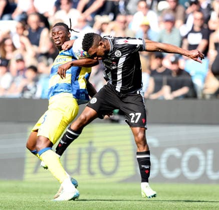 Ar Udine 18 04 2026 - campionato di calcio serie A Udinese-Parma foto Andrea Rigano Image nella foto: Christian Kabasele-Nesta Elphege 