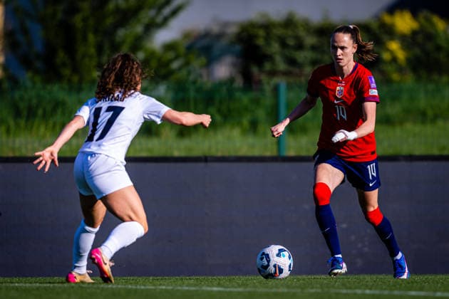 Football, Women, World Cup Qualifier, Slovenia - Norway
