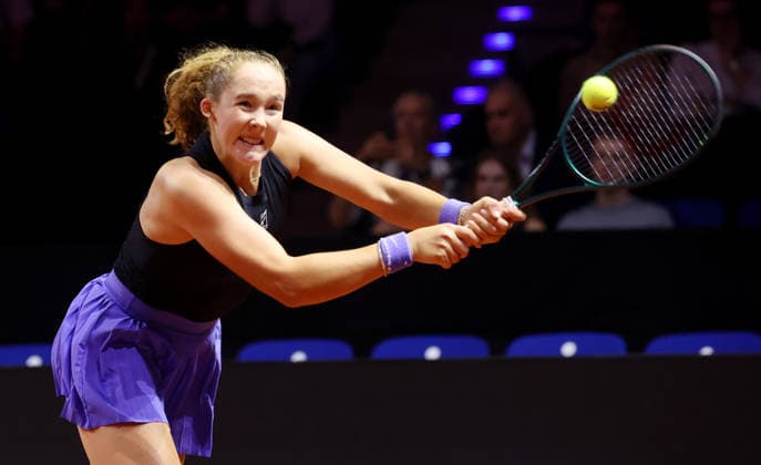 18 04 2026, Germany, Stuttgart, Tennis Porsche Tennis Grand Prix, Mirra Andreeva