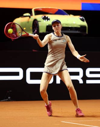 18 04 2026, Germany, Stuttgart, Tennis Porsche Tennis Grand Prix, Elena Rybakina KAZ