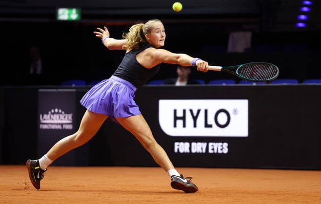 18 04 2026, Germany, Stuttgart, Tennis Porsche Tennis Grand Prix, Mirra Andreeva