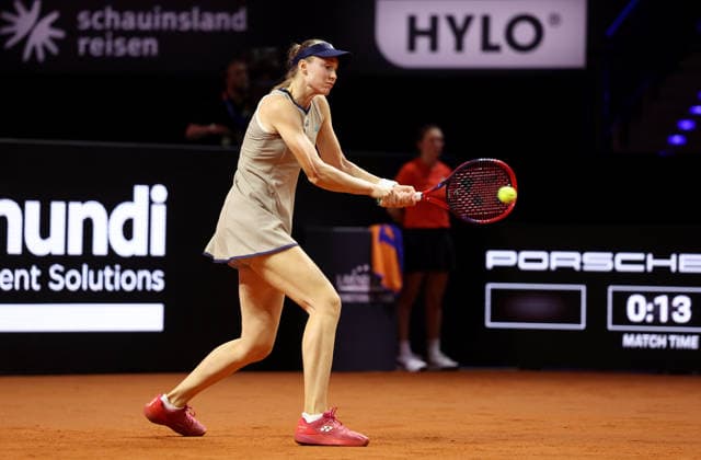 18 04 2026, Germany, Stuttgart, Tennis Porsche Tennis Grand Prix, Elena Rybakina KAZ