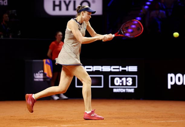 18 04 2026, Germany, Stuttgart, Tennis Porsche Tennis Grand Prix, Elena Rybakina KAZ