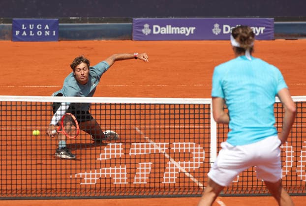 18 04 2026, BMW Open 2026 MTTC Iphitos Munich, Tennis , Sport, in the picture Flavio Cobolli ITA vs Alexander Zverev GER