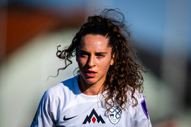 260418 Izabela KriÅ¾aj of Slovenia during the FIFA Women s World Cup Qualifier football match between Slovenia and Norway on April 18, 2026 in Ptuj Photo Marius Simensen BILDBYRAN COP 238 MM0066 bbeng dam fifa world cup qualifiers football fotball fotball landskamp norge norway slovenia slovenien soccer vm kvalik vm kvalifisering kvinner  Copyright: MARIUSxSIMENSEN BB260418BB890
