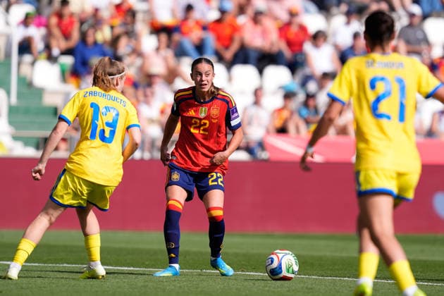 Football, Women, World Cup Qualifier, Spain - Ukraine