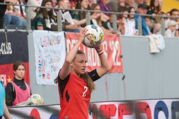 14 02 2026, Ried im Innkreis, AUT, On the road in Upper Austria, Football, FIFA World Cup Qualification Women, Austria vs. Germany, in the picture Chiara D Angelo, AUT,