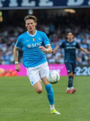 Serie A football match - Napoli vs. Lazio 2025 26 Scott McTominay of SSC Napoli During the football match on April 18, 2026, valid for the Italian Serie A - 2025 26 championship in Naples at the Stadio Diego Armando Maradona between SSC Napoli and AC Lazio. Pictured: NAPOLI stadio Diego Armando Maradona CAMPANIA ITALIA Copyright: xFABIOxSASSOxFabioxSassox Napoli Lazio2026_04_18Fabio Sasso9693