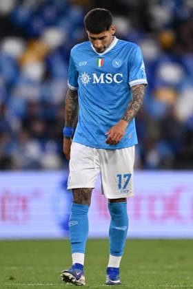 Dc Napoli 18 04 2026 - campionato di calcio serie A Napoli-Lazio foto Domenico Cippitelli Image nella foto: Mathias Olivera 