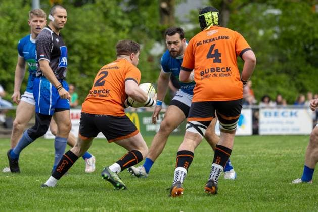 Rugby Bundesliga, Season 2025 26, 14 Matchday SC Neuenheim vs RG Heidelberg Copyright: xUdoxHerrmannx