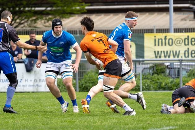 Rugby Bundesliga, Season 2025 26, 14 Matchday SC Neuenheim vs RG Heidelberg Copyright: xUdoxHerrmannx