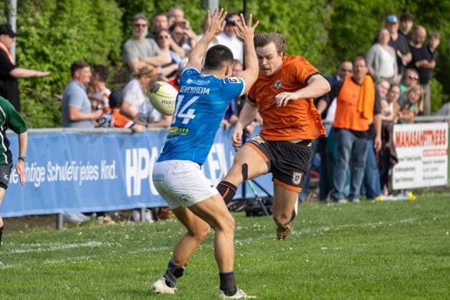 Rugby Bundesliga, Season 2025 26, 14 Matchday SC Neuenheim vs RG Heidelberg Copyright: xUdoxHerrmannx