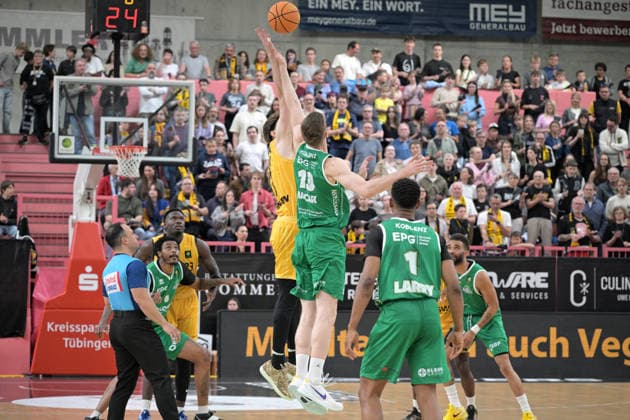 Basketball, BBL2, ProA, Tigers Tübingen - EPG Baskets Koblenz