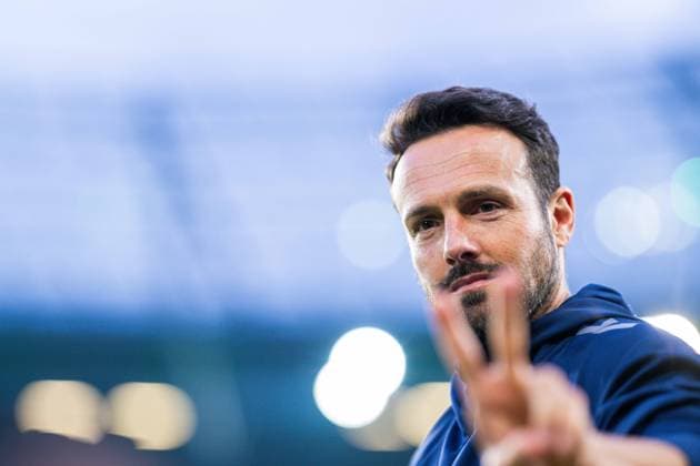 18 04 2026 Soccer, 2025 2026, 2 Bundesliga, Matchday 30, Hannover 96 SC Paderborn 07 Ralf Kettemann Coach Paderborn DFL REGULATIONS PROHIBIT ANY USE OF PHOTOGRAPHS AS IMAGE SEQUENCES AND OR QUASI VIDEO
