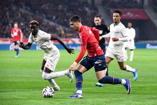 Lille OSC v OGC Nice - Ligue 1 McDonald s 2025 2026 07 Matias Fernandez PARDO (losc) during the Ligue 1 McDonald s match between Lille OSC and OGC Nice at Stade Pierre Mauroy on April 18, 2026 in Lille, France. Lille France  Copyright: xFEPx 776348359