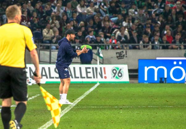 Germany Soccer 2 Bundesliga 2025 2026, Matchday 30 Hannover 96 vs SC Paderborn 07 Heinz von Heiden Arena Stadion Hannover Ralf Kettemann Coach SC Paderborn 07 Hannover Copyright: xAymanxAlahmedx